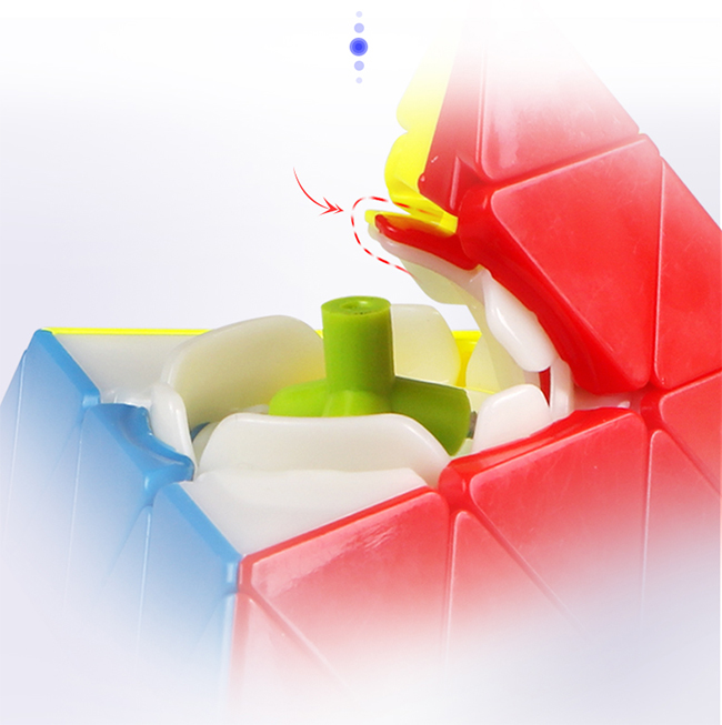 QiYi MoFangGe 4-layer Pyraminx Cube Stickerless